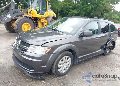 2019 Dodge Journey Se Value Package z USA, uszkodzony, nr VIN 3C4PDCAB4KT747126